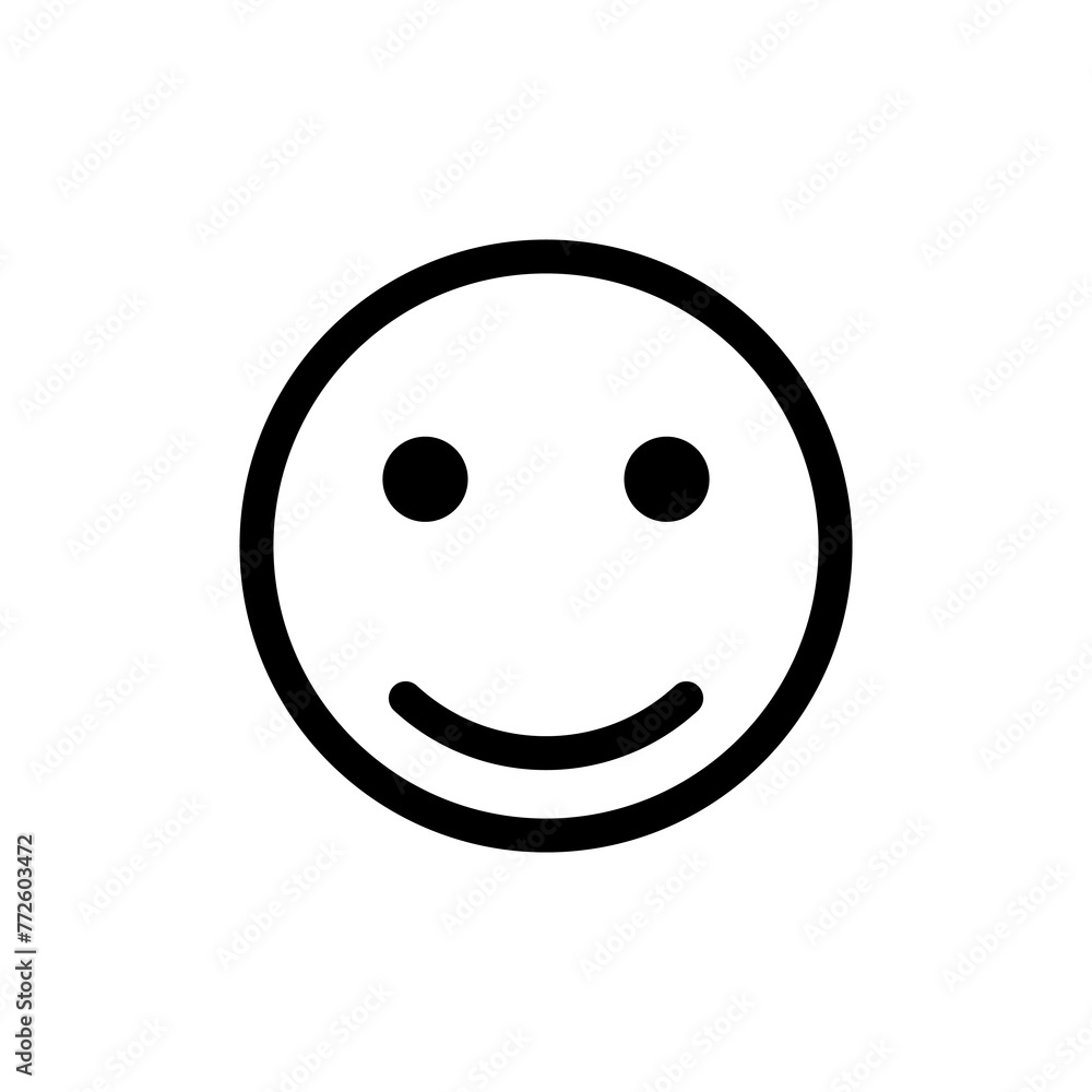 Smile icon vector isolated on white background. Smile vector icon. Emoticon Icon vector. Emoji Smile icon vector isolated on white background. Smile vector icon. Emoticon Icon vector. Emoji
