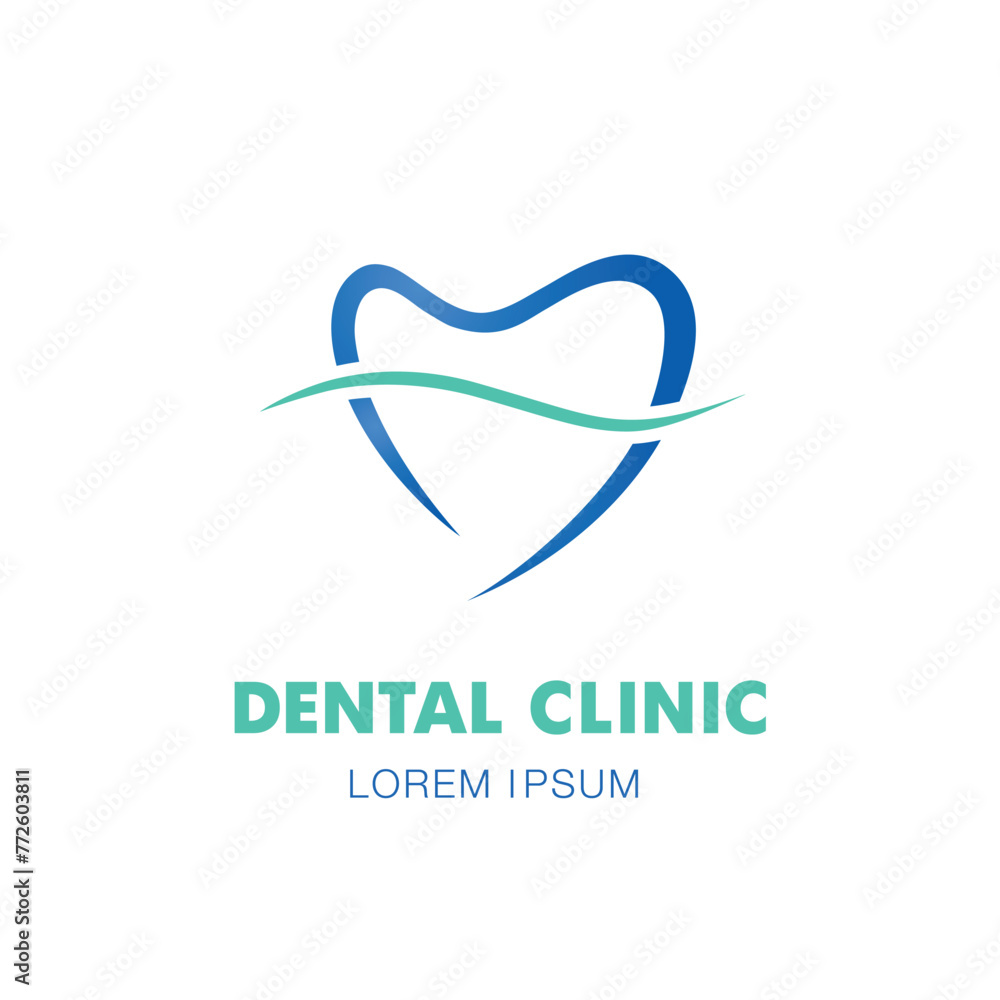 Dental logo vector designa. Stomatology Dental logo vector designa. Stomatology
