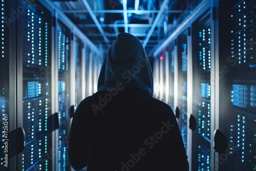 Data Center Under Attack: Hacker Engaged in Cybercrime