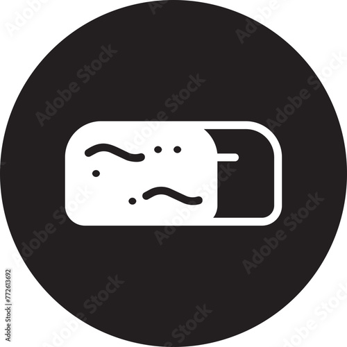 meatloaf glyph icon