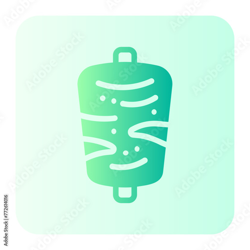 doner kebab gradient icon