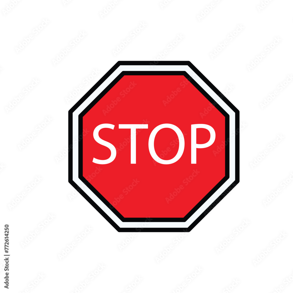 traffic sign icon vector template design flat and simple traffic sign icon vector template design flat and simple