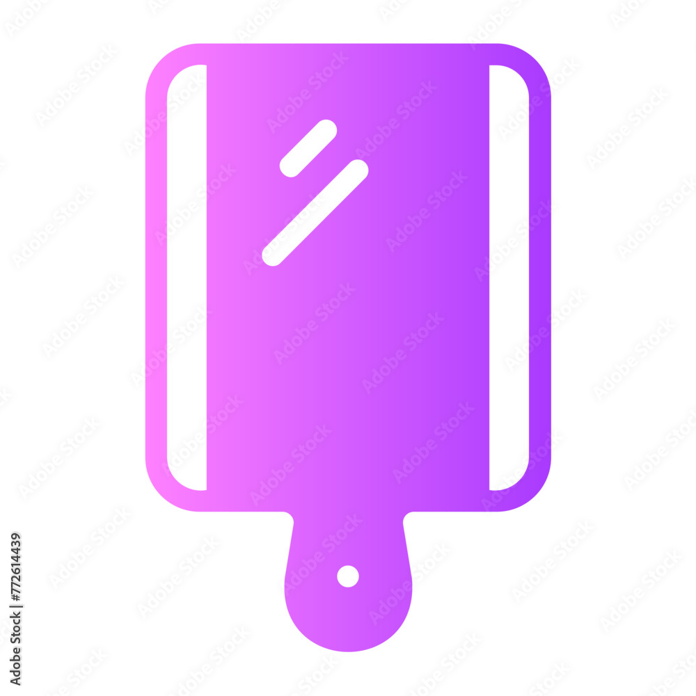 cutting board gradient icon cutting board gradient icon