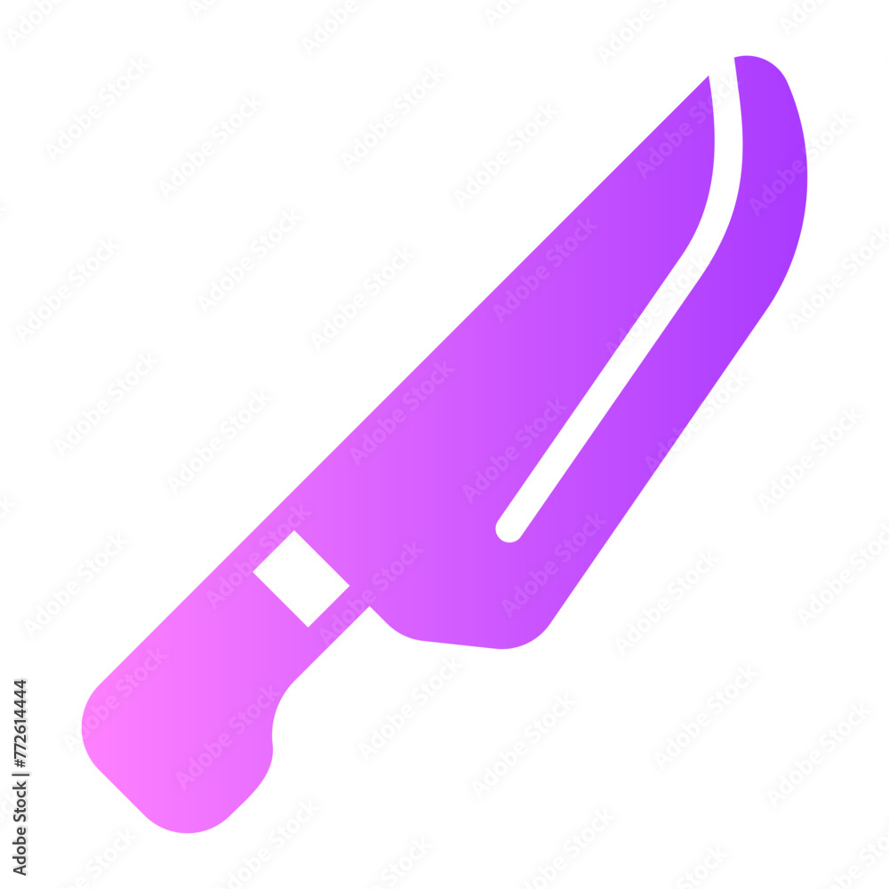 knife gradient icon knife gradient icon