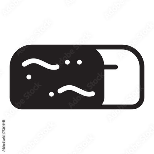 meatloaf glyph icon