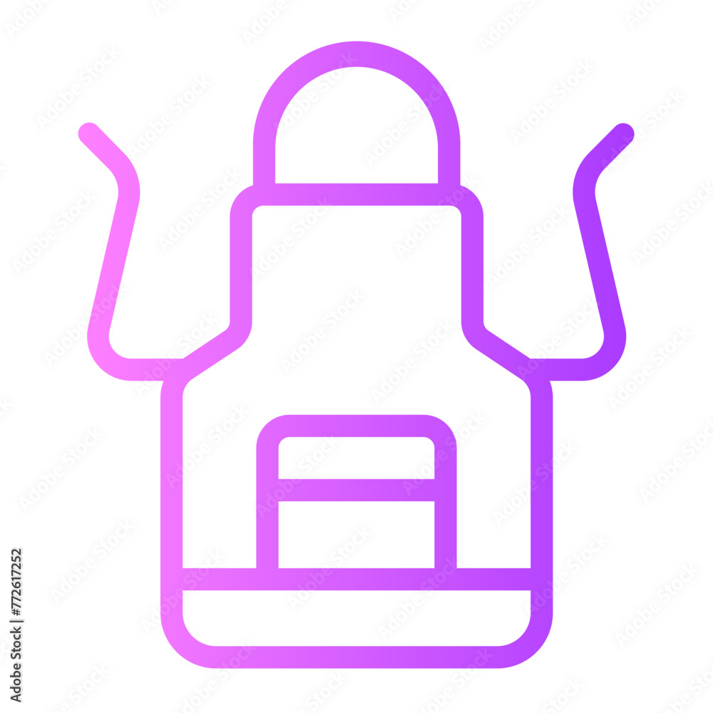 apron gradient icon apron gradient icon