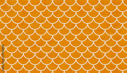 Canvas Print retro pop geometric abstract seamless pattern, vector graphic resources, 16:9 wi