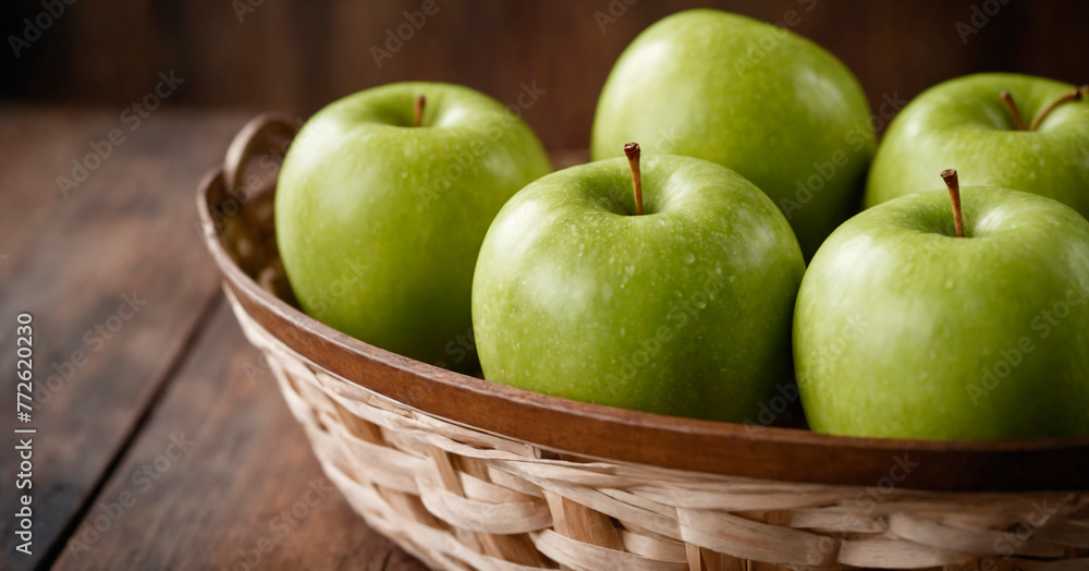 Fresh Assortment of Green Apples Fresh Assortment of Green Apples