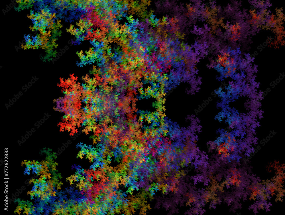 Imaginatory fractal abstract background Image Imaginatory fractal abstract background Image