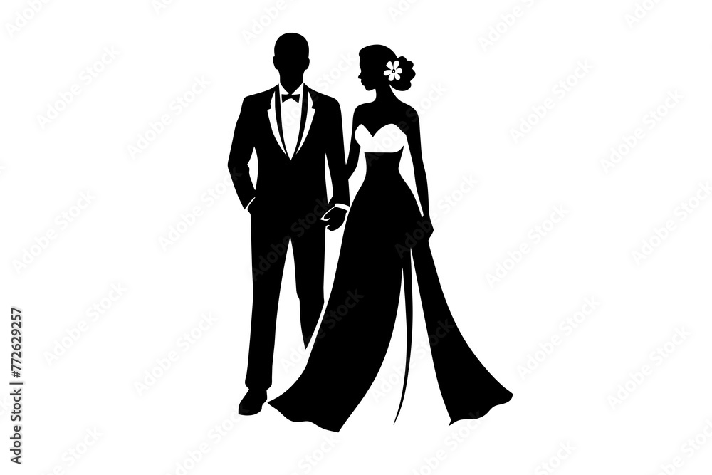 wedding couple silhouette vector design,vector , isolated, silhouette , wedding, bride and groom, a great wedding set wedding couple silhouette vector design,vector , isolated, silhouette , wedding, bride and groom, a great wedding set