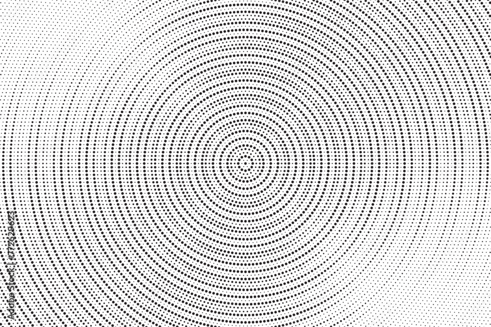 Halftone pattern background with radial effect, round spot shapes, vintage or retro graphic with place for your text. Halftone digital effect. Halftone pattern background with radial effect, round spot shapes, vintage or retro graphic with place for your text. Halftone digital effect.