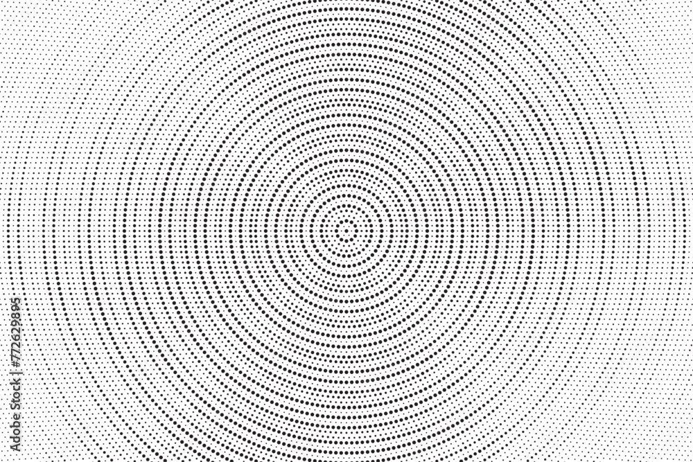 Halftone vector background. Monochrome halftone pattern. Abstract geometric dots background. Pop Art comic gradient black white texture. Design for presentation banner, poster, flyer, business card. Halftone vector background. Monochrome halftone pattern. Abstract geometric dots background. Pop Art comic gradient black white texture. Design for presentation banner, poster, flyer, business card.