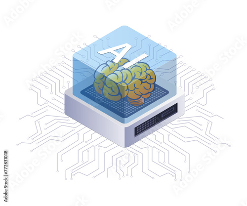 The development of advanced technology artificial intelligence