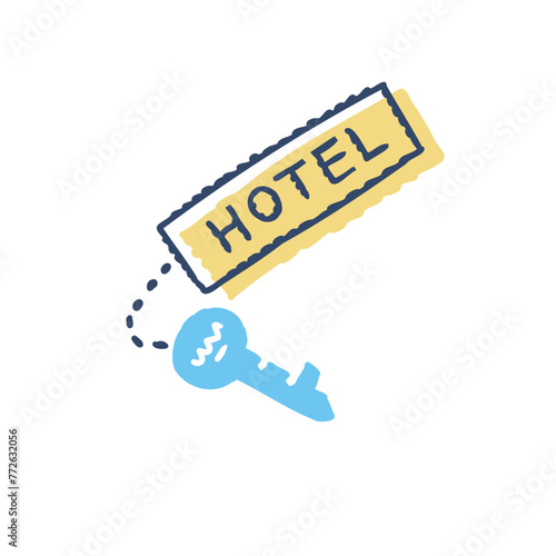 ホテルのルームキー