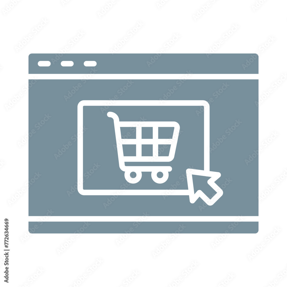 Online Store Icon Online Store Icon