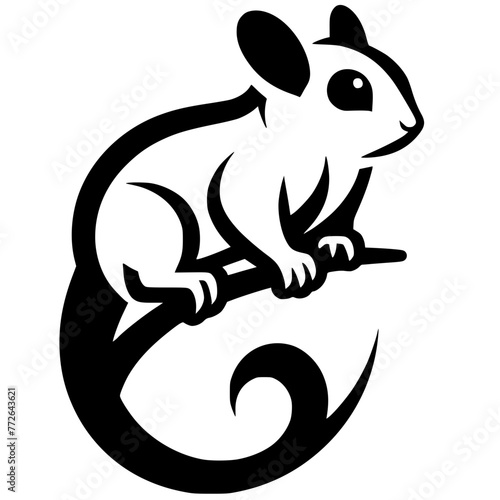 Sugar glider silhouette