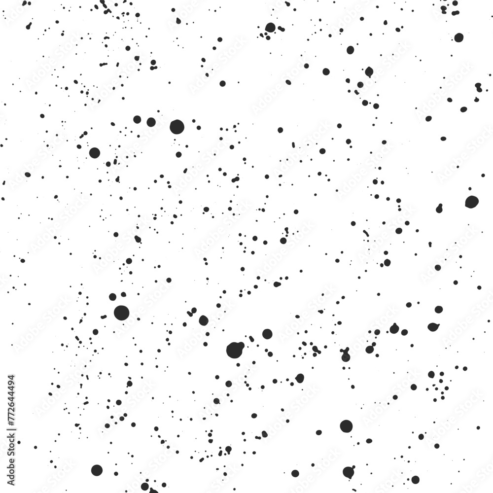 Grunge texture vector background with black paint splatters Grunge texture vector background with black paint splatters
