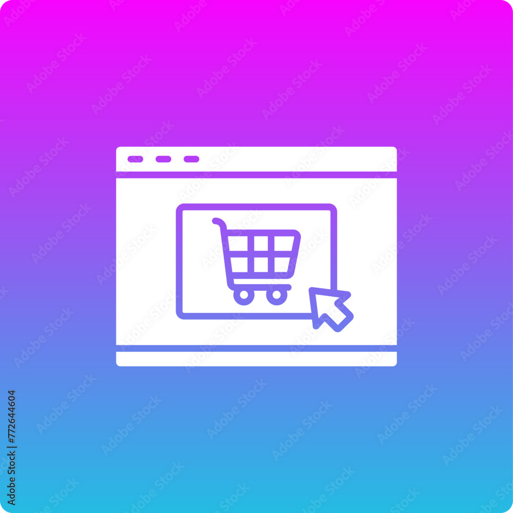 Online Store Icon Online Store Icon
