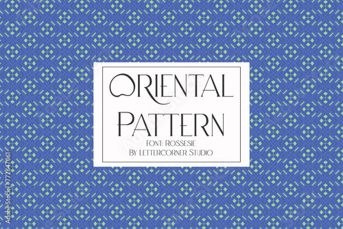 vector Oriental indonesian traditional pattern collection	
 (ID: 772647061)