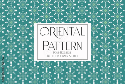 vector Oriental indonesian traditional pattern collection	
 (ID: 772647227)