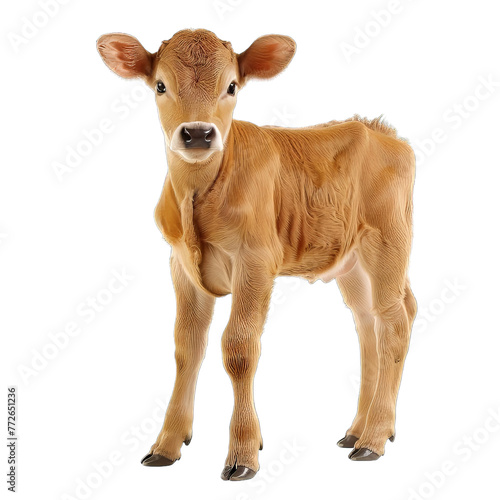 Little baby Cow Isolated