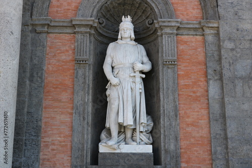 彫刻 イタリア ナポリ