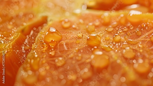 Closeup beautiful texture of fresh orange carrot with water drops.vegetable background.healthy eating with organic food ingredient.
