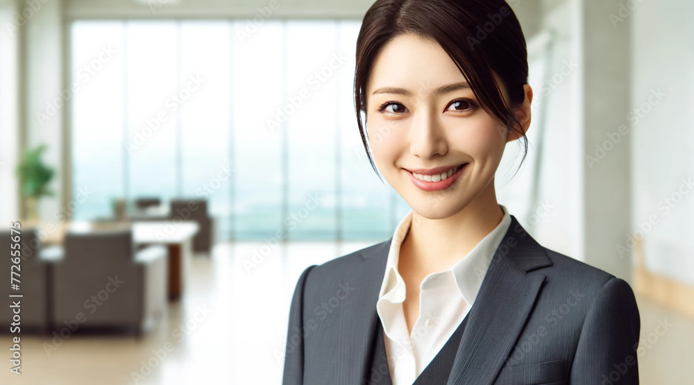 女性の微笑み|Generative AI 女性の微笑み|Generative AI