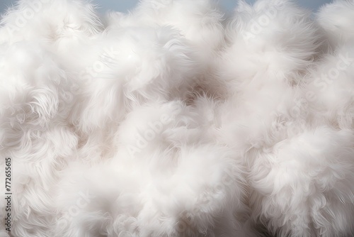A soft, fluffy cloud texture