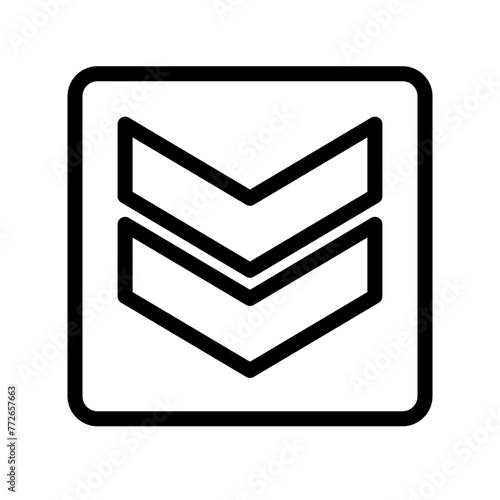 army rank icon