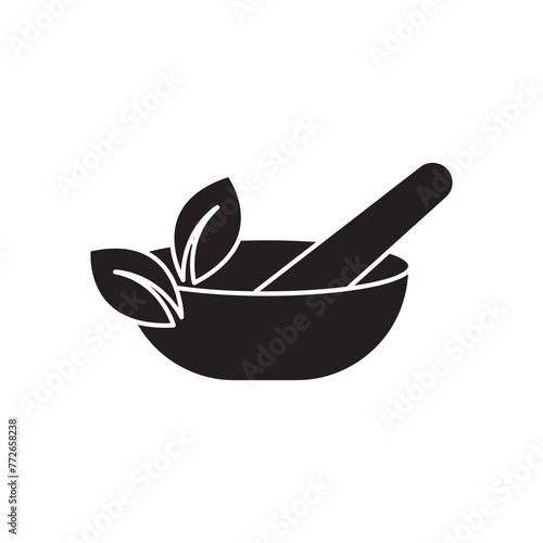 natural medical pills icon. vector flat black illustration on white background..eps