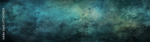 Abstract Blue and Black Grunge Texture Background