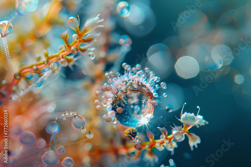 Coral Polyp Microcosm © sujin