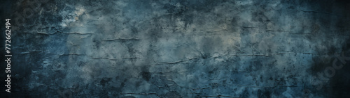 High-Resolution Blue Cracked Texture Wide Wallpaper