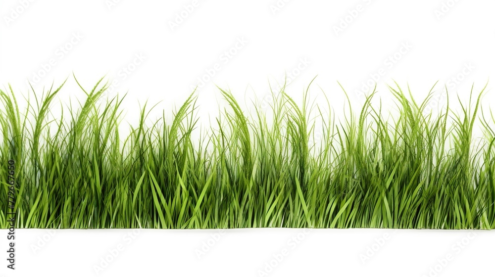 green grass isolated on white background green grass isolated on white background