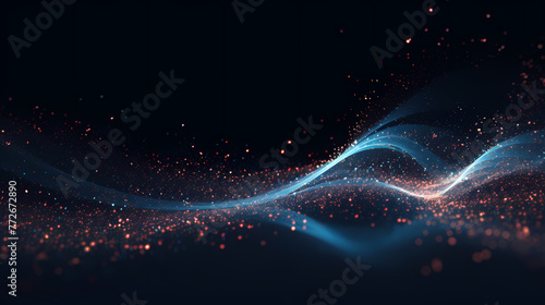 Particle wave background
