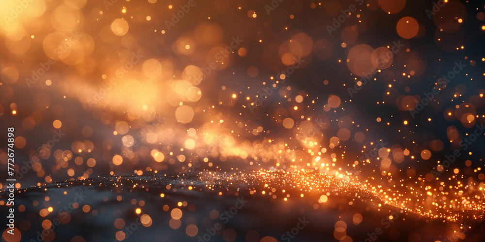 sparks background with bokeh lights sparks background with bokeh lights