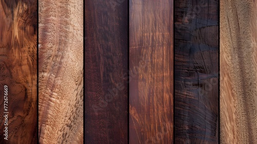 Captivating background textures of natural Mahogany wood. A stunning collection. ai image