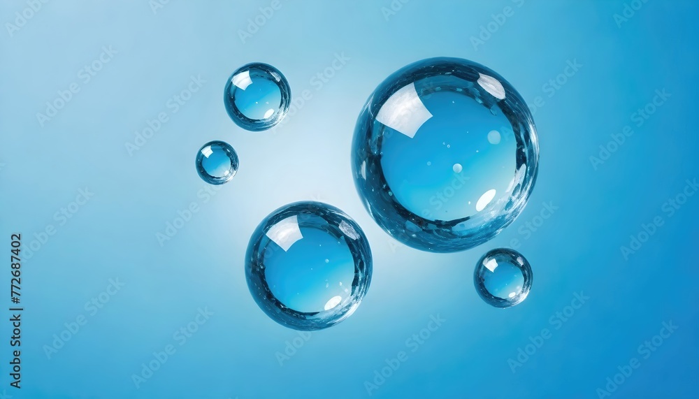 Collagen Serum bubble on Dna Background Collagen Serum bubble on Dna Background
