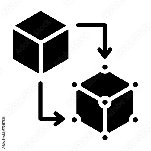 Digital Twins Icon