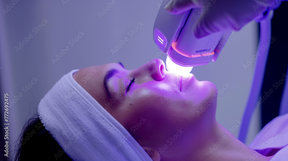 Cold Plasma Skin Treatment Procedure