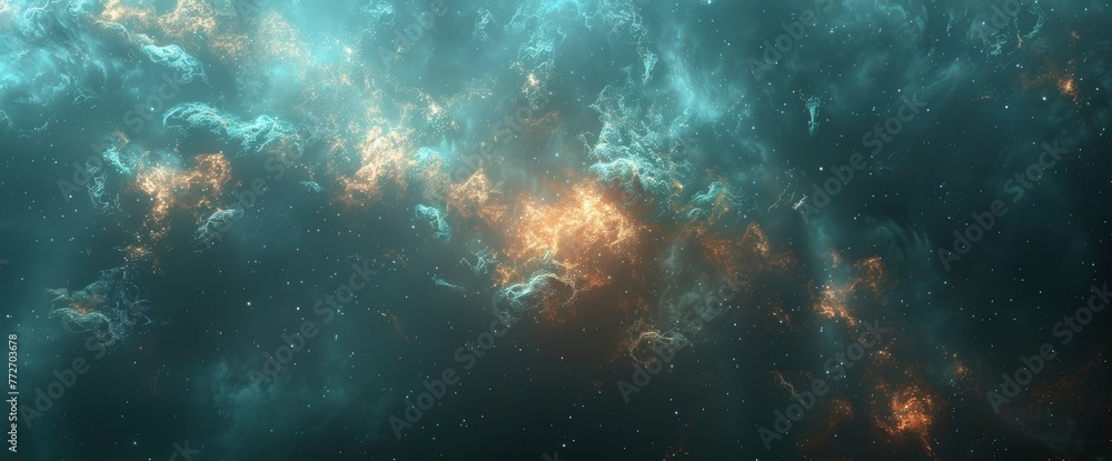 Blurry Long Exposure Noise Aurora Borealis, Background Banner HD Blurry Long Exposure Noise Aurora Borealis, Background Banner HD