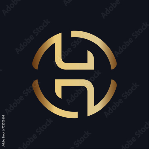 Luxury Letter H Fashion Logo