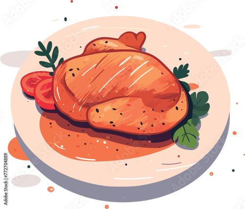 Herb and Tomato Chicken Steak