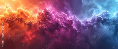 Galaxy Night, Background Banner HD
