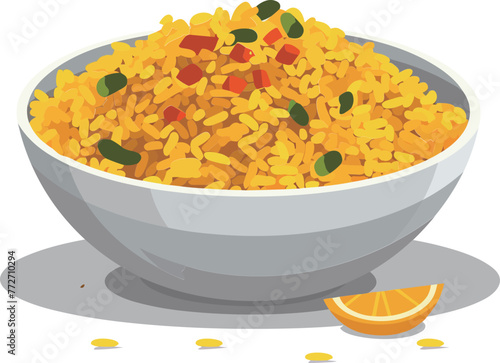 Colorful Vegetable Pilaf