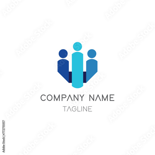 Company people  team or resources icon  outsourcing  manpower  consultants company logo