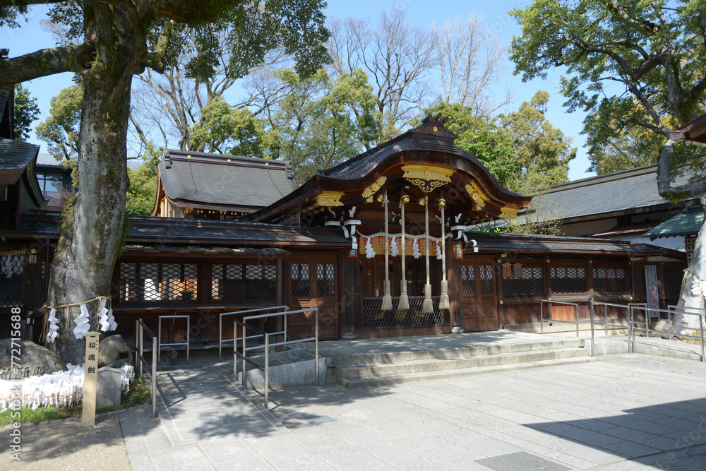 護王神社　本殿と表門　京都市上京区