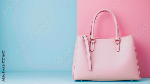 pink handbag , generative ai