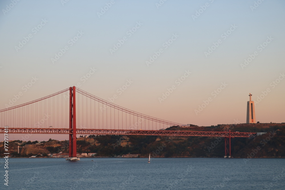 Fototapeta premium 海辺 ポルトガル リスボン